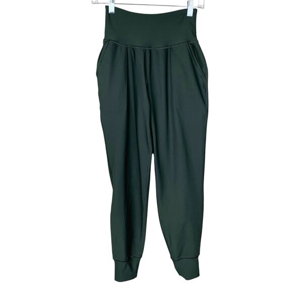 Old Navy Pants - Old Navy Active Powersoft Joggers Pull On Green Gray Pockets High Rise Womens XS